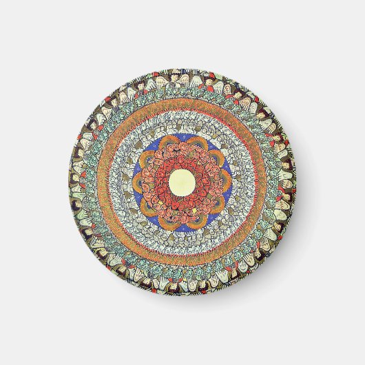 Die Engelchöre (Hildegard von Bingen) Magnet (Vorne)