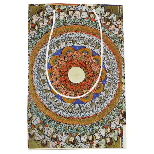 Die Engelchöre (Hildegard von Bingen) Mittlere Geschenktüte (Vorderseite)