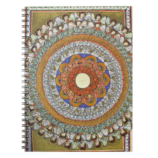 Die Engelchöre (Hildegard von Bingen) Notizblock (Vorderseite)