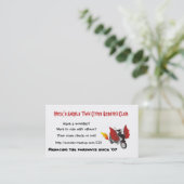 Die Engels-Karten des Hecks Visitenkarte (Stehend Vorderseite)