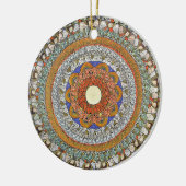 Die Engelschrecken - Hildegard von Bingen Keramik Ornament (Links)