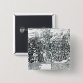 Die englische Armee, die mit Sir Henry Sidney Button (Vorne & Hinten)