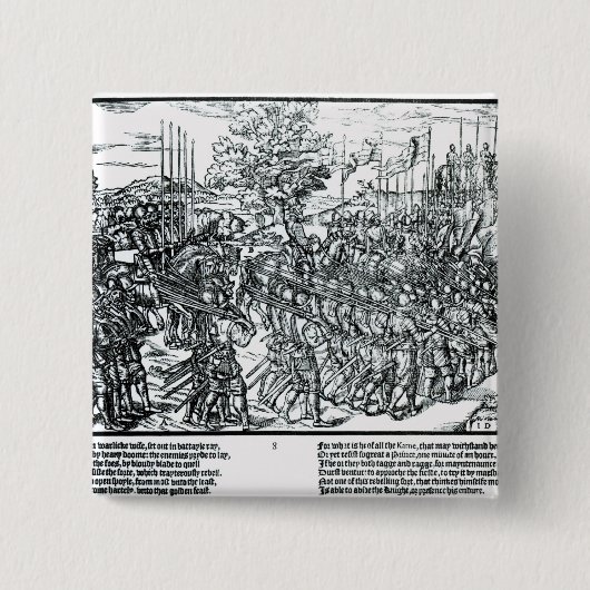 Die englische Armee, die mit Sir Henry Sidney Button (Vorderseite)