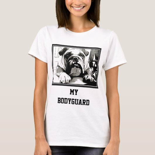 Die "englische Bulldoggen-" Sammlung T-Shirt (Vorderseite)