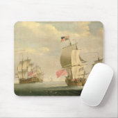 Die englische Flotte unter Segel Mousepad (Mit Mouse)