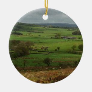 Die englische Landschaft Keramik Ornament