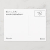 Die englische Landschaft Postkarte (Rückseite)