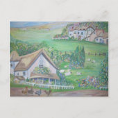 Die englische Landschaft Postkarte (Vorderseite)