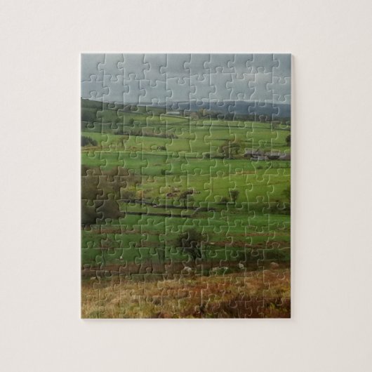 Die englische Landschaft Puzzle (Vertikal)