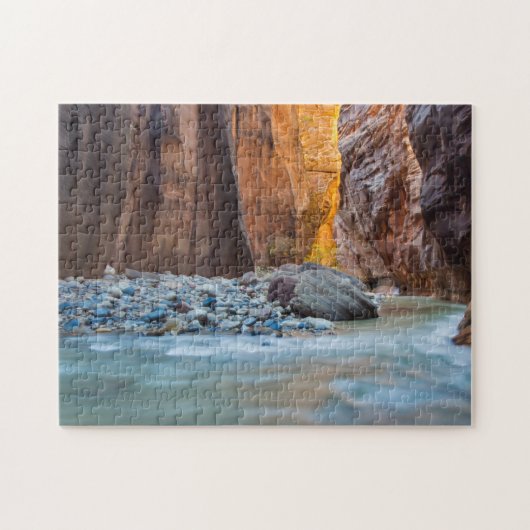 Die Engstelle des Virgin River im Herbst 2 Puzzle (Horizontal)