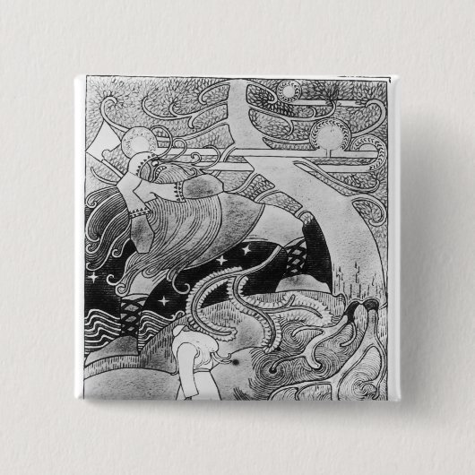 Die enorme Eiche wird verringert Button (Vorderseite)