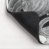 Die enorme Eiche wird verringert Mousepad (Ecke)