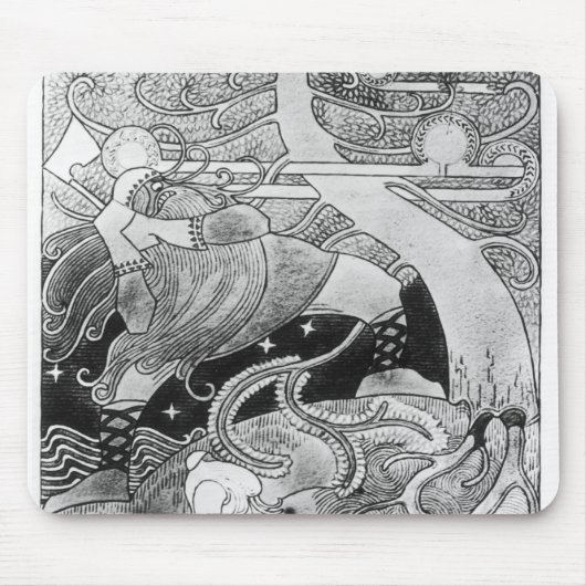 Die enorme Eiche wird verringert Mousepad (Vorne)