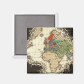 Die Entdeckung Amerikas 1498 AD Magnet (Vorderseite/Rückseite)