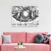 Die Entdeckung Amerikas Leinwanddruck (Insitu (Wohnzimmer))