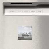 Die Entdeckung auf den Felsen in Queen Charlotte's Magnet (In Situ (Geschirrspüler))