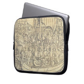 Die Entdeckung der neuen Welt durch Chrisopher Laptopschutzhülle (Vorderseite Links)