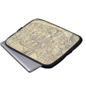 Die Entdeckung der neuen Welt durch Chrisopher Laptopschutzhülle (Vorne Knopf)