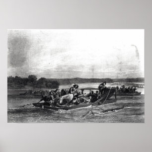 Die Entdeckung des Mississippis durch de Soto Poster