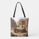 Die Entdeckung des Rosetta-Steins (1799) Tasche (Rückseite)