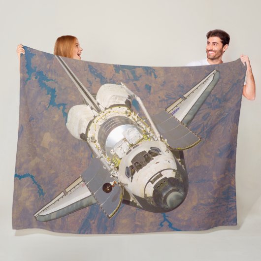 DIE ENTDECKUNG DES US-RAUMS FLEECEDECKE (Beispiel)