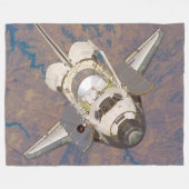 DIE ENTDECKUNG DES US-RAUMS FLEECEDECKE (Vorderseite (Horizontal))