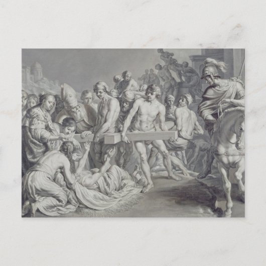 Die Entdeckung des wahren Kreuzes Postkarte (Vorderseite)