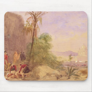 Die Entdeckung von Tipus Körper am Wasser-Tor an Mousepad