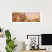 Die Entdeckung von Tipus Körper am Wassertor am Poster (Heimbüro)