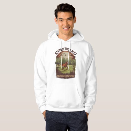 Die Entdeckungsreise durch das Land Entdecken Hoodie (Vorne ganz)