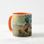 die Ente im Habitat Tasse (Vorderseite Links)