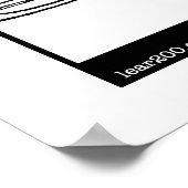 Die Ente und das Känguru Poster (Ecke)