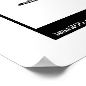 Die Ente und das Känguru Poster (Ecke)