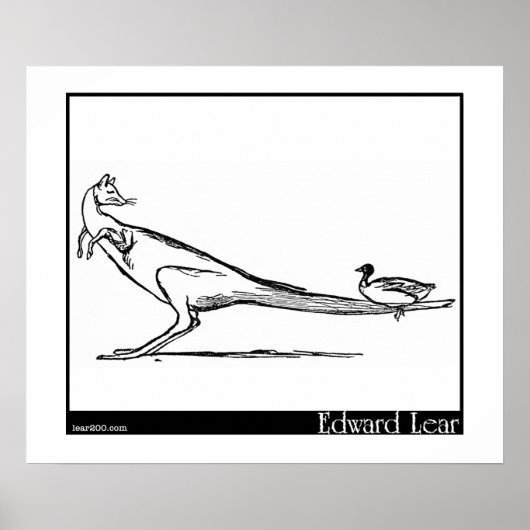 Die Ente und das Känguru Poster (Vorne)