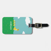 Die Enten-Familie Gepäckanhänger (Vorderseite horizontal)