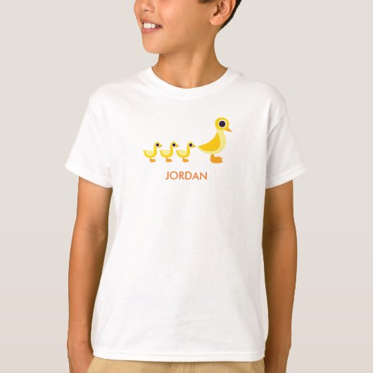 Die Enten-Familie T-Shirt (Vorderseite)