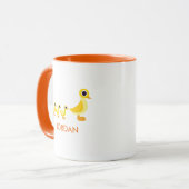Die Enten-Familie Tasse (Vorderseite Links)