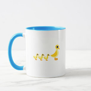 Die Enten-Familie Tasse