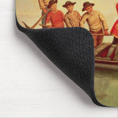 Die Enten-Jagd Mousepad (Ecke)
