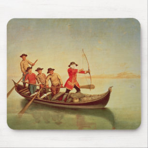 Die Enten-Jagd Mousepad