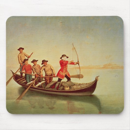 Die Enten-Jagd Mousepad (Vorne)