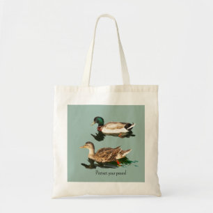 Die Enten. Schützen Sie Ihren Frieden Tragetasche