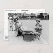 Die Enten zum Schwimmen mitnehmen Postkarte (Vorne/Hinten)