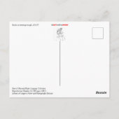 Die Enten zum Schwimmen mitnehmen Postkarte (Rückseite)