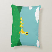 Die Entenfamilie Zierkissen (Rückseite(Vertikal))