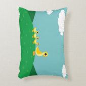 Die Entenfamilie Zierkissen (Vorderseite(Vertikal))