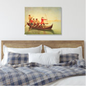 Die Entenjagd Leinwanddruck (Insitu (Schlafzimmer))