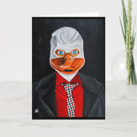 Die Entenmalerei von Alfred Fox Karte (Vorderseite)