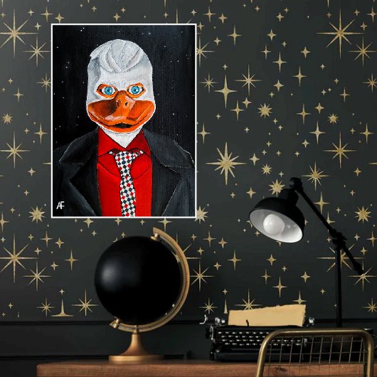 Die Entenmalerei von Alfred Fox Leinwanddruck