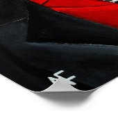 Die Entenmalerei von Alfred Fox Poster (Ecke)